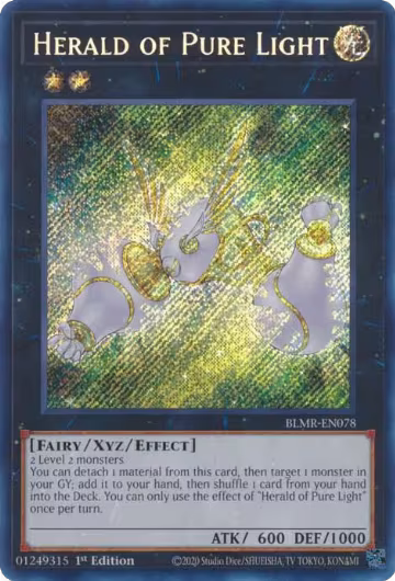 Herald of Pure Light (BLMR-EN078), Battles of Legend: Monstrous Revenge — Yu-Gi-Oh! card price