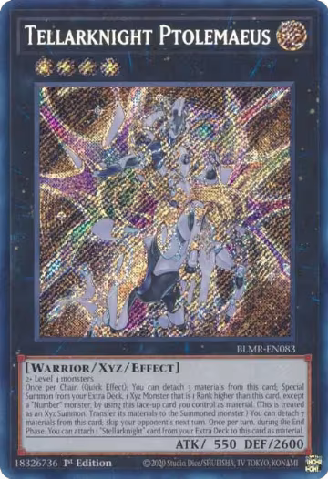 Tellarknight Ptolemaeus (BLMR-EN083), Battles of Legend: Monstrous Revenge — Yu-Gi-Oh! card price