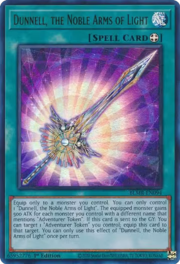 Dunnell, the Noble Arms of Light (BLMR-EN094), Battles of Legend: Monstrous Revenge — Yu-Gi-Oh! card price