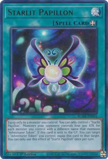 Starlit Papillon (BLMR-EN095), Battles of Legend: Monstrous Revenge — Yu-Gi-Oh! card price
