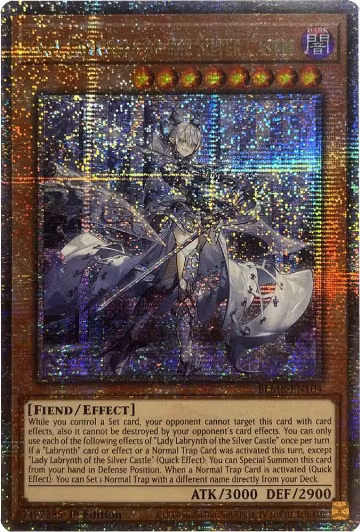 Lady Labrynth of the Silver Castle (Quarter Century Secret Rare) (BLMR-EN104), Battles of Legend: Monstrous Revenge — Yu-Gi-Oh! card price
