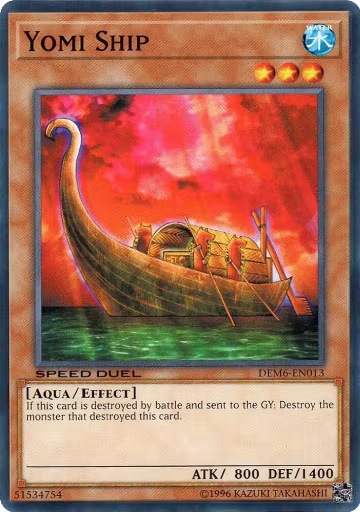 Yomi Ship (DEM6-EN013), Speed Duel Demo Deck 2020 — Yu-Gi-Oh! card price