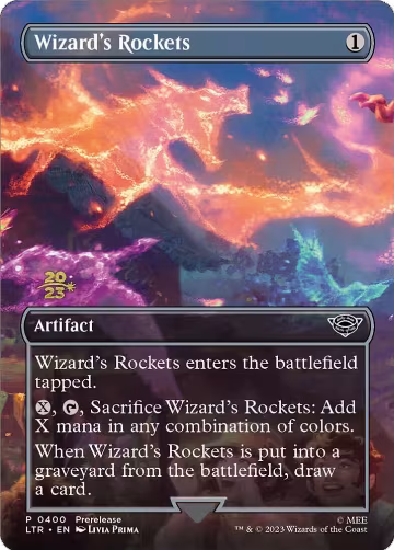 Wizard's Rockets (400), Prerelease Cards — Magic card price