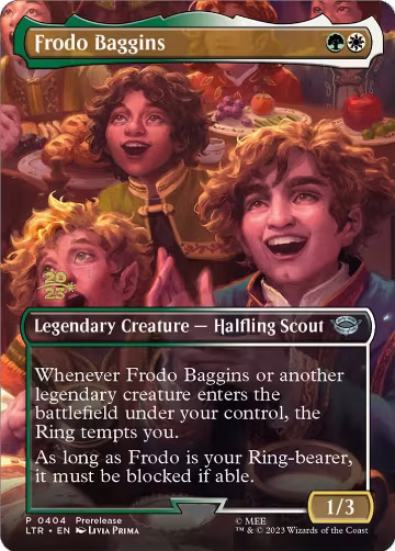 Frodo Baggins (404), Prerelease Cards — Magic card price