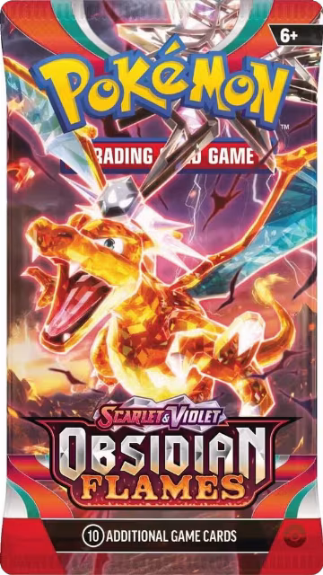 Obsidian Flames Booster Pack, Obsidian Flames — Pokémon sealed product price