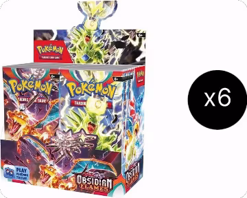 Obsidian Flames Booster Box Case, Obsidian Flames — Pokémon sealed product price