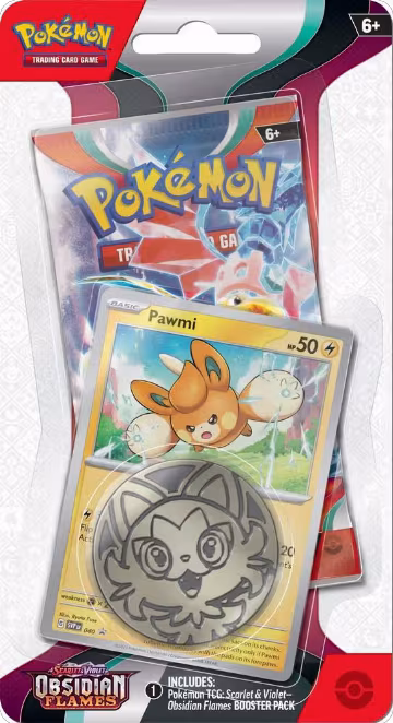 Obsidian Flames Single Pack Blister [Pawmi], Obsidian Flames — Pokémon sealed product price