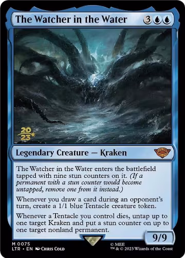 The Watcher in the Water (75), Prerelease Cards — Magic card price