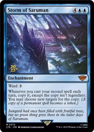 Storm of Saruman (72), Prerelease Cards — Magic card price