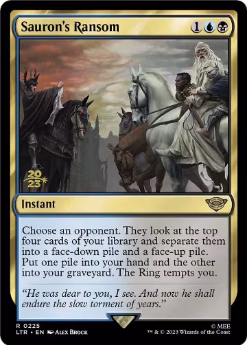 Sauron's Ransom (225), Prerelease Cards — Magic card price