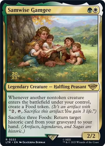 Samwise Gamgee (222), Prerelease Cards — Magic card price