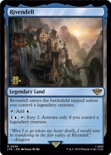 Rivendell (259), Prerelease Cards — Magic card price