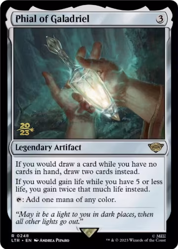 Phial of Galadriel (248), Prerelease Cards — Magic card price