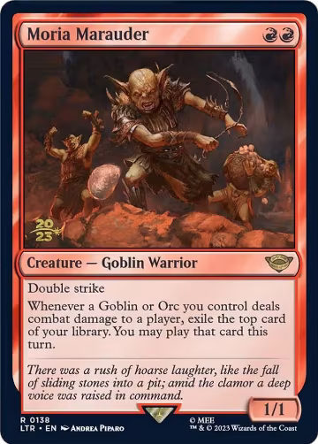 Moria Marauder (138), Prerelease Cards — Magic card price