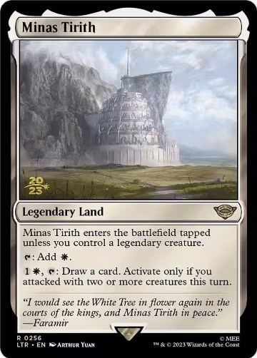 Minas Tirith (256), Prerelease Cards — Magic card price