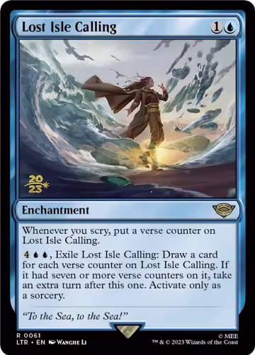 Lost Isle Calling (61), Prerelease Cards — Magic card price