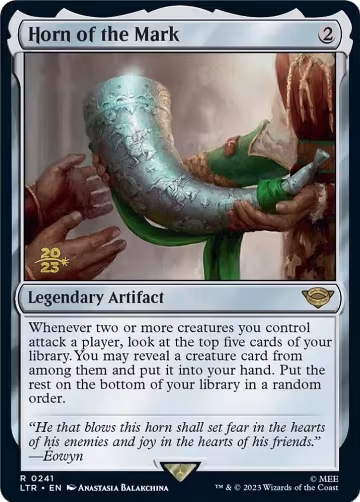 Horn of the Mark (241), Prerelease Cards — Magic card price