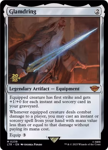 Glamdring (239), Prerelease Cards — Magic card price