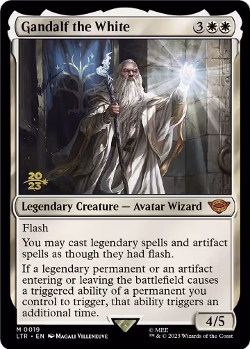 Gandalf the White (19), Prerelease Cards — Magic card price