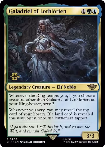 Galadriel of Lothlorien (206), Prerelease Cards — Magic card price