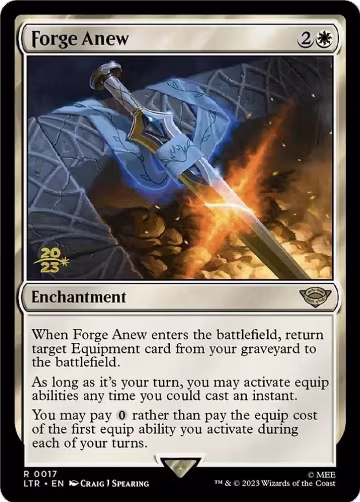 Forge Anew (17), Prerelease Cards — Magic card price
