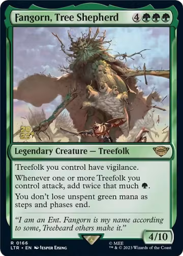 Fangorn, Tree Shepherd (166), Prerelease Cards — Magic card price