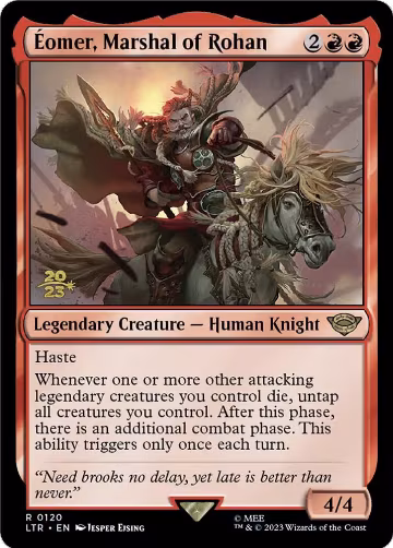 Eomer, Marshal of Rohan (120), Prerelease Cards — Magic card price