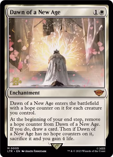 Dawn of a New Age (5), Prerelease Cards — Magic card price