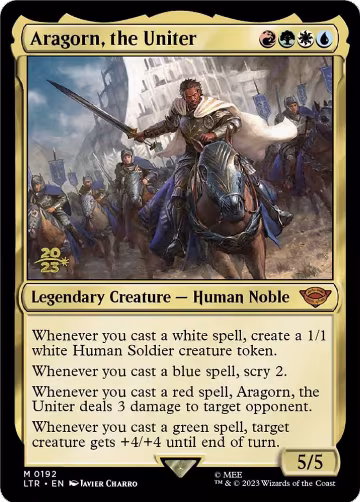 Aragorn, the Uniter (192), Prerelease Cards — Magic card price