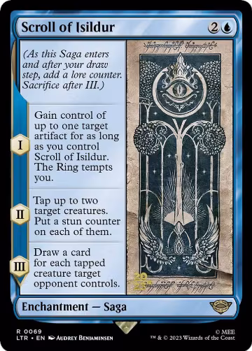 Scroll of Isildur (69), Prerelease Cards — Magic card price