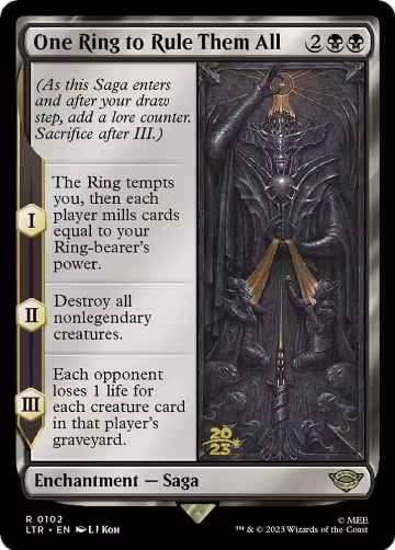One Ring to Rule Them All (102), Prerelease Cards — Magic card price