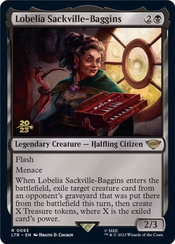 Lobelia Sackville-Baggins (0093) (93), Prerelease Cards — Magic card price