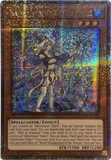Water Enchantress of the Temple (Quarter Century Secret Rare) (BLMR-EN065), Battles of Legend: Monstrous Revenge — Yu-Gi-Oh! card price