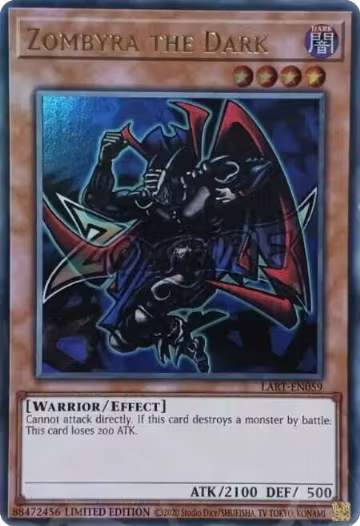 Zombyra the Dark (LART-EN059), The Lost Art Promotion — Yu-Gi-Oh! card price