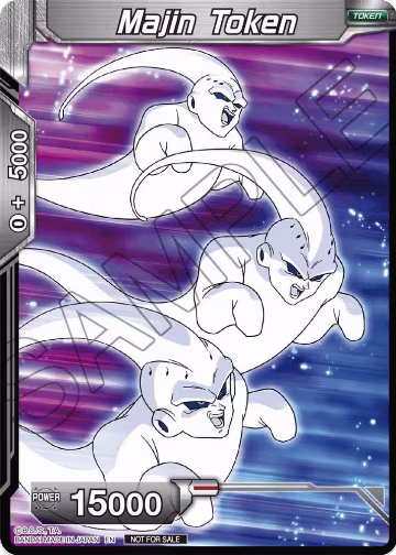 Majin Token (Championship Token Card Pack 2023 Vol.1) (Silver Foil), Tournament Promotion Cards — DB Super card price