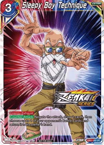 Sleepy Boy Technique (Event Pack 12) (DB2-165), Tournament Promotion Cards — DB Super card price