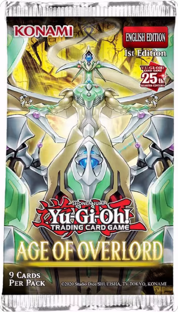 Age of Overlord Booster Pack, Age of Overlord — Yu-Gi-Oh! sealed product price