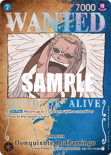 Donquixote Doflamingo (Wanted Poster) (ST03-009) — card price