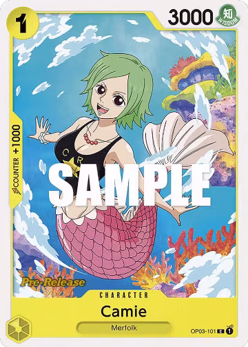 Camie (OP03-101), Pillars of Strength Pre-Release Cards — One Piece card price