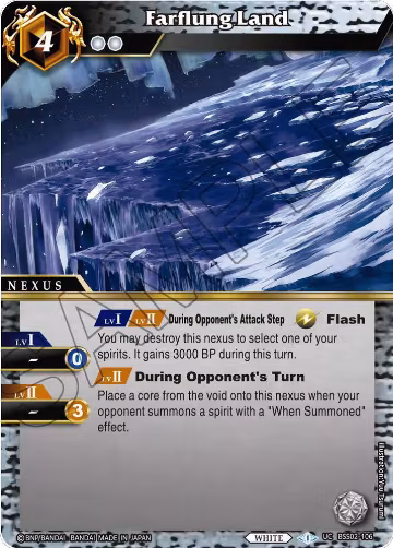 Farflung Land (BSS02-106), False Gods — Battle Spirits card price