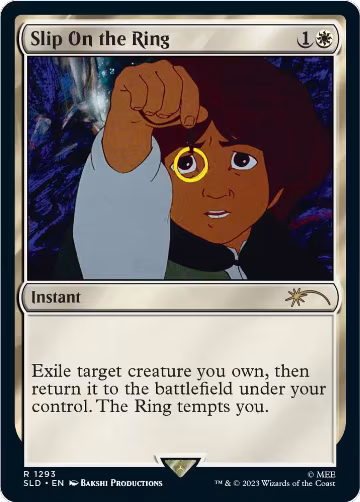 Slip on the Ring (1293), Secret Lair Drop Series — Magic card price