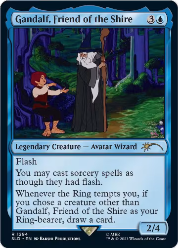 Gandalf, Friend of the Shire (1294), Secret Lair Drop Series — Magic card price