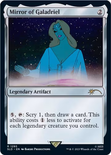 Mirror of Galadriel (1295), Secret Lair Drop Series — Magic card price