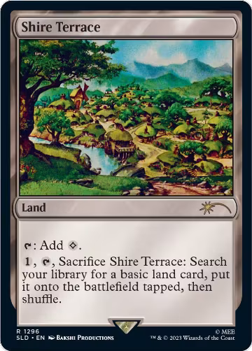 Shire Terrace (1296), Secret Lair Drop Series — Magic card price