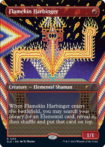 Flamekin Harbinger (1255), Secret Lair Drop Series — Magic card price