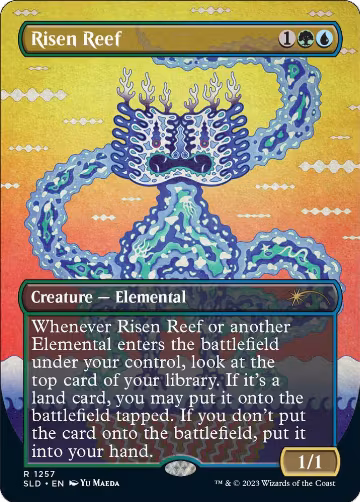 Risen Reef (1257), Secret Lair Drop Series — Magic card price