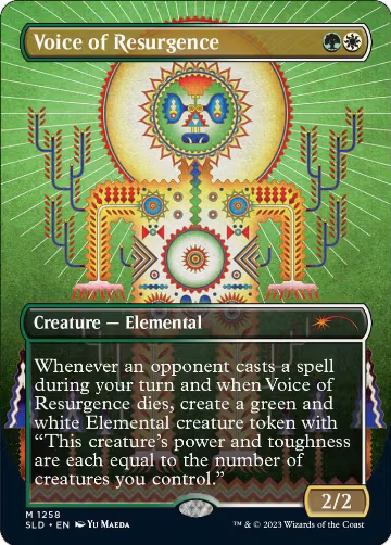 Voice of Resurgence (1258), Secret Lair Drop Series — Magic card price