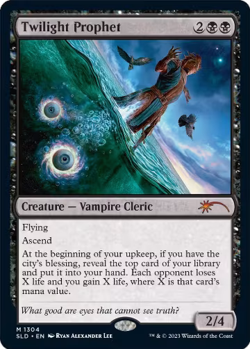 Twilight Prophet (1304), Secret Lair Drop Series — Magic card price