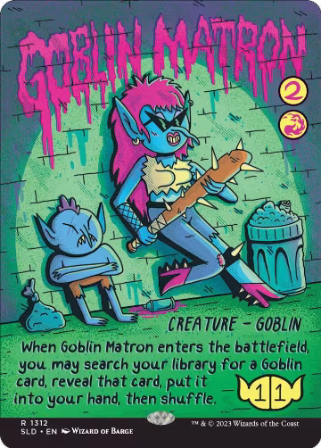 Goblin Matron (1312), Secret Lair Drop Series — Magic card price