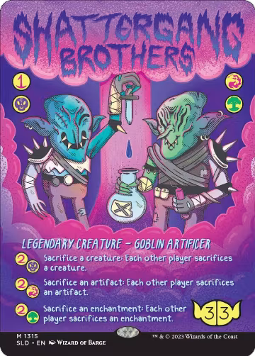 Shattergang Brothers (1315), Secret Lair Drop Series — Magic card price